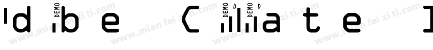 Adobe Corporate ID M字体转换